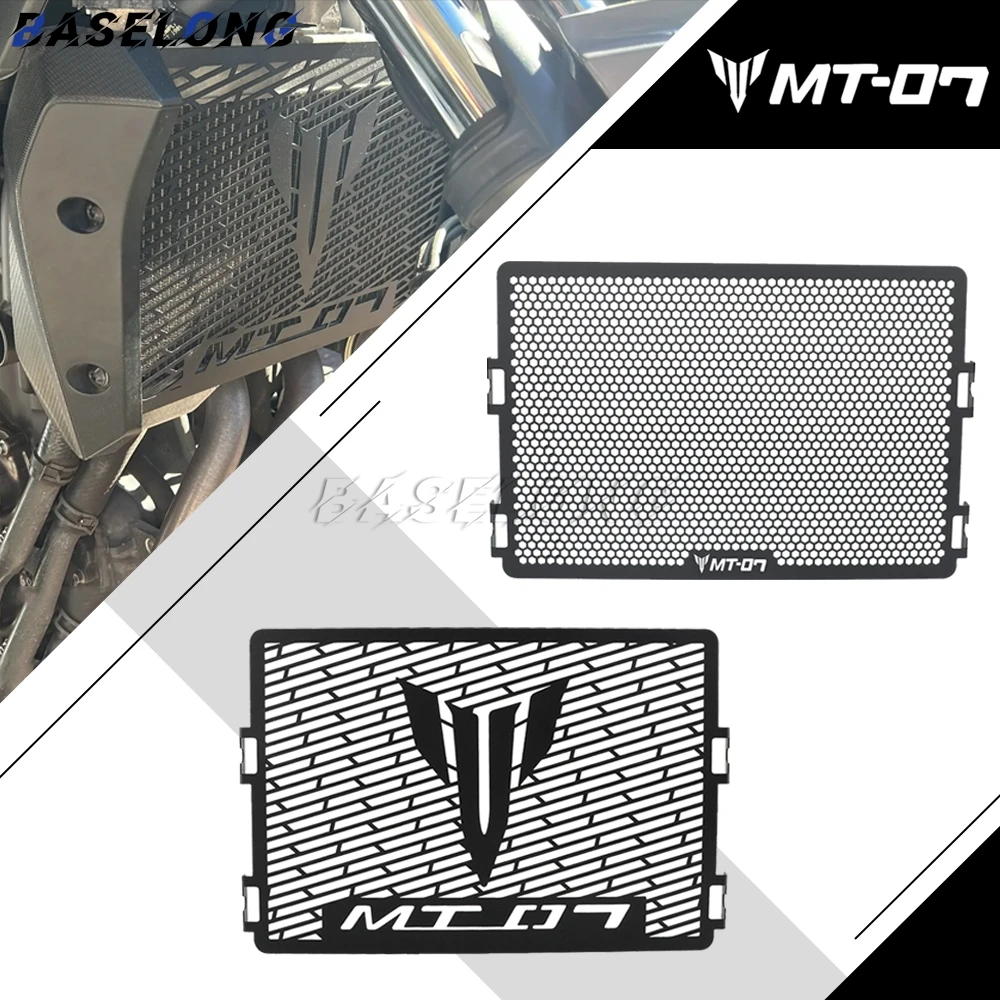 

Motorcycle Accessories Radiator Guard Grille Cover Protector Cooler Protection For Yamaha MT07 MT-07 FZ-07 FZ07 2014-2024 2023