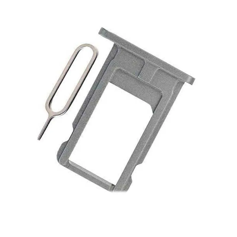 Metal SIM Card Slot Tray Holder Replacement Compatible with iPhone 6 Plus 2014 - Incl. SIM Pin Model A1522,A1524,A1593