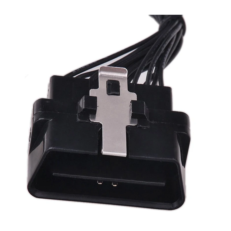 4X 30 CM OBD2 OBDII J1962 Y Cable Connector 16 Pin Splitter Extension Auto Car Extension Cable Adapter