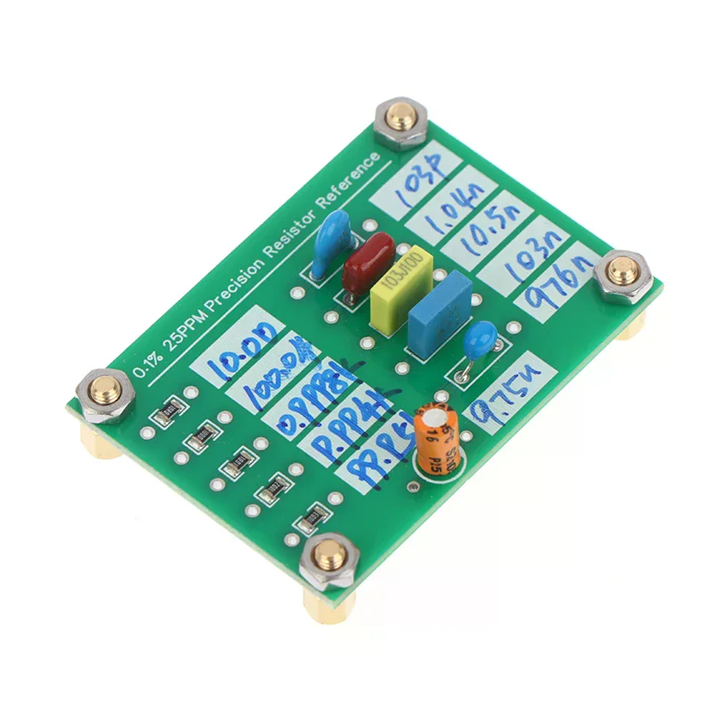 1Pc Precision Resistance Reference Resistor Capacitor Board Used With AD584 LM399 To Calibrate And Calibrate Multimeters