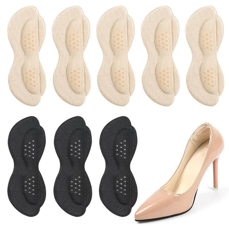 Heel Protector Adjust Size Women High Heels Pads Liner Grips Pain Relief Foot Care Pad Insert Insoles for Shoes Accessories