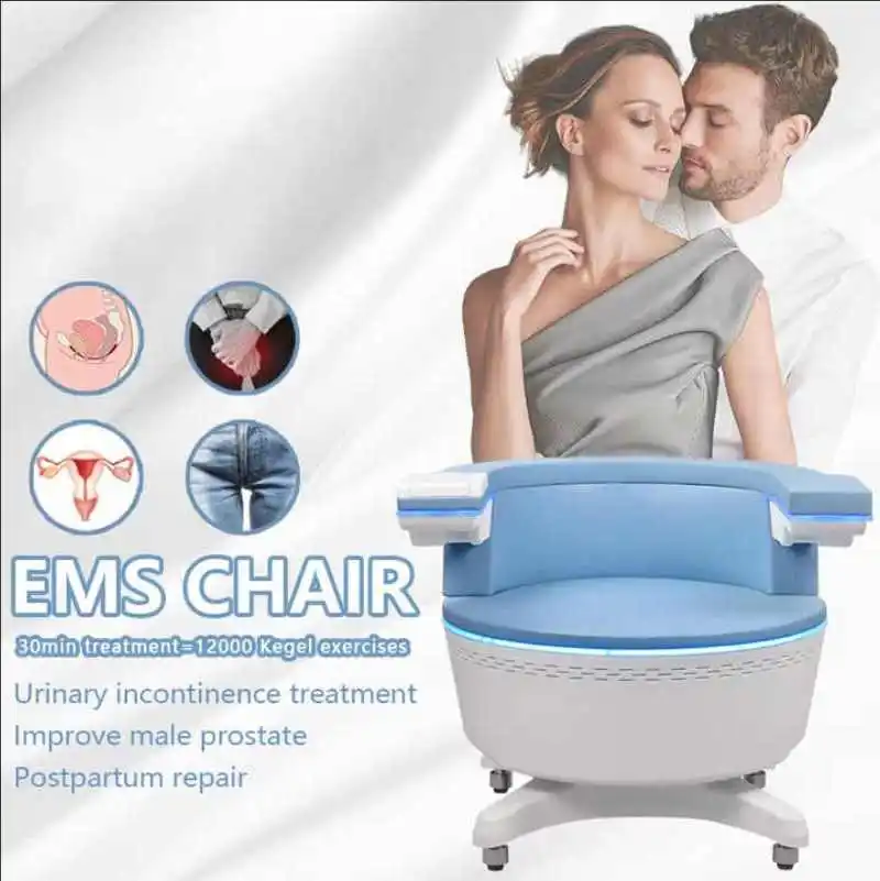 

Electromagnetic Incontinence Treatment EMS Chair Muscle Repair Postpartum Repair Kegel Exerciser Pelvic Floor Therapy Chair
