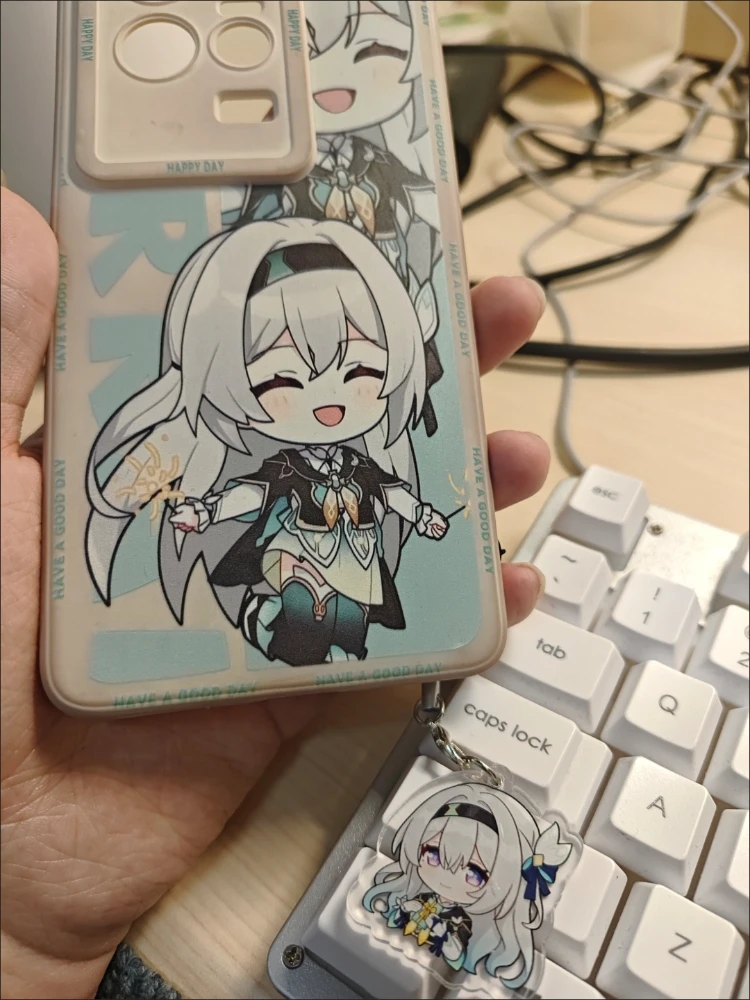 Hot Honkai:Star Rail Strap Lanyards For Case Decor Mobile Phone Hanging Charms Acrylic Keychain Cell Phone Bag Accessories Gifts