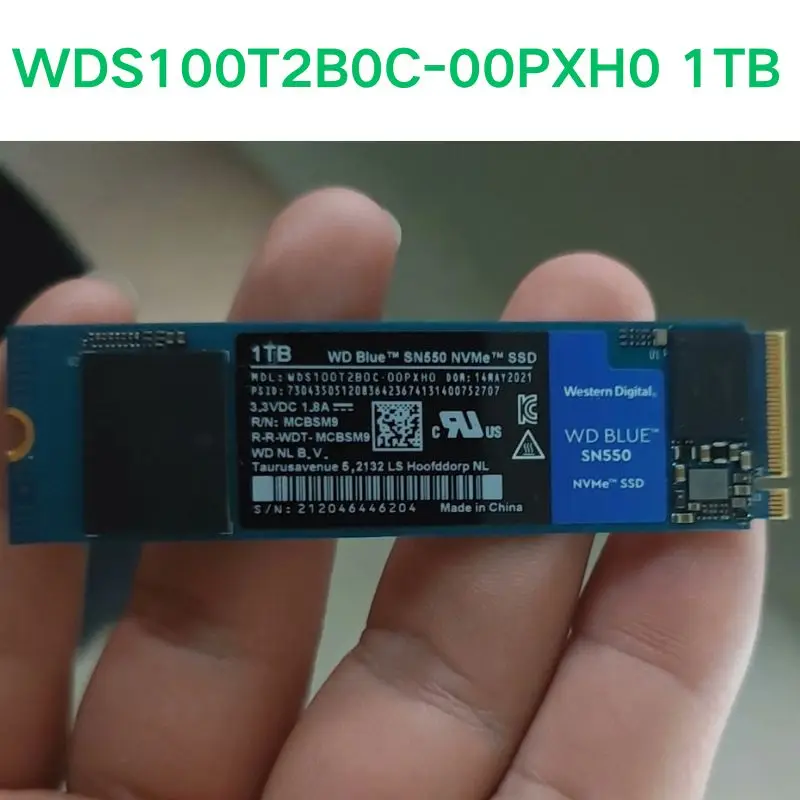 Second hand test OK WDS100T2B0C-00PXH0 1TB Solid State Drive