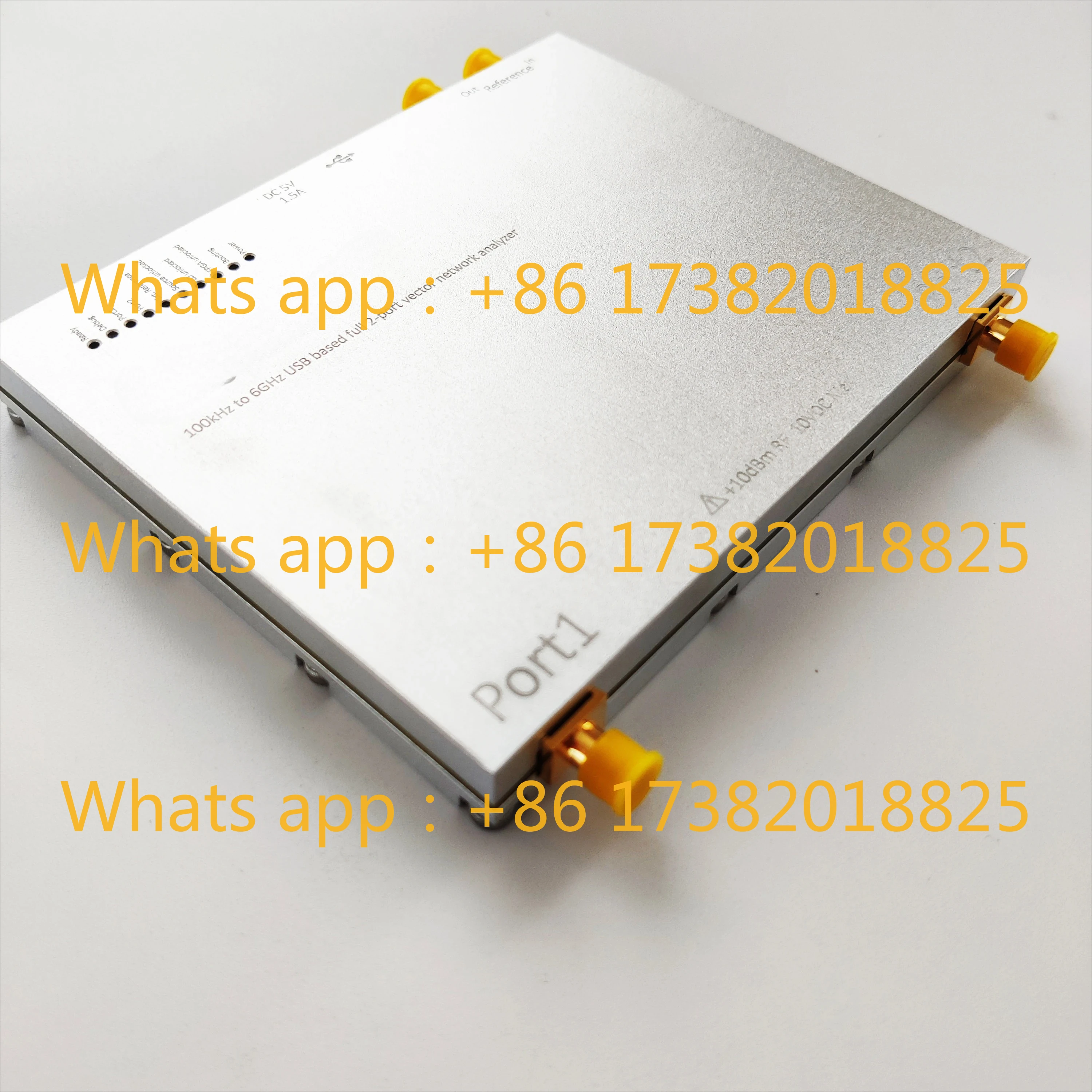 100kHz-6GHz Vector Network Analyzer Profesional   Analyzer USB Based Full 2-Port with External Reference