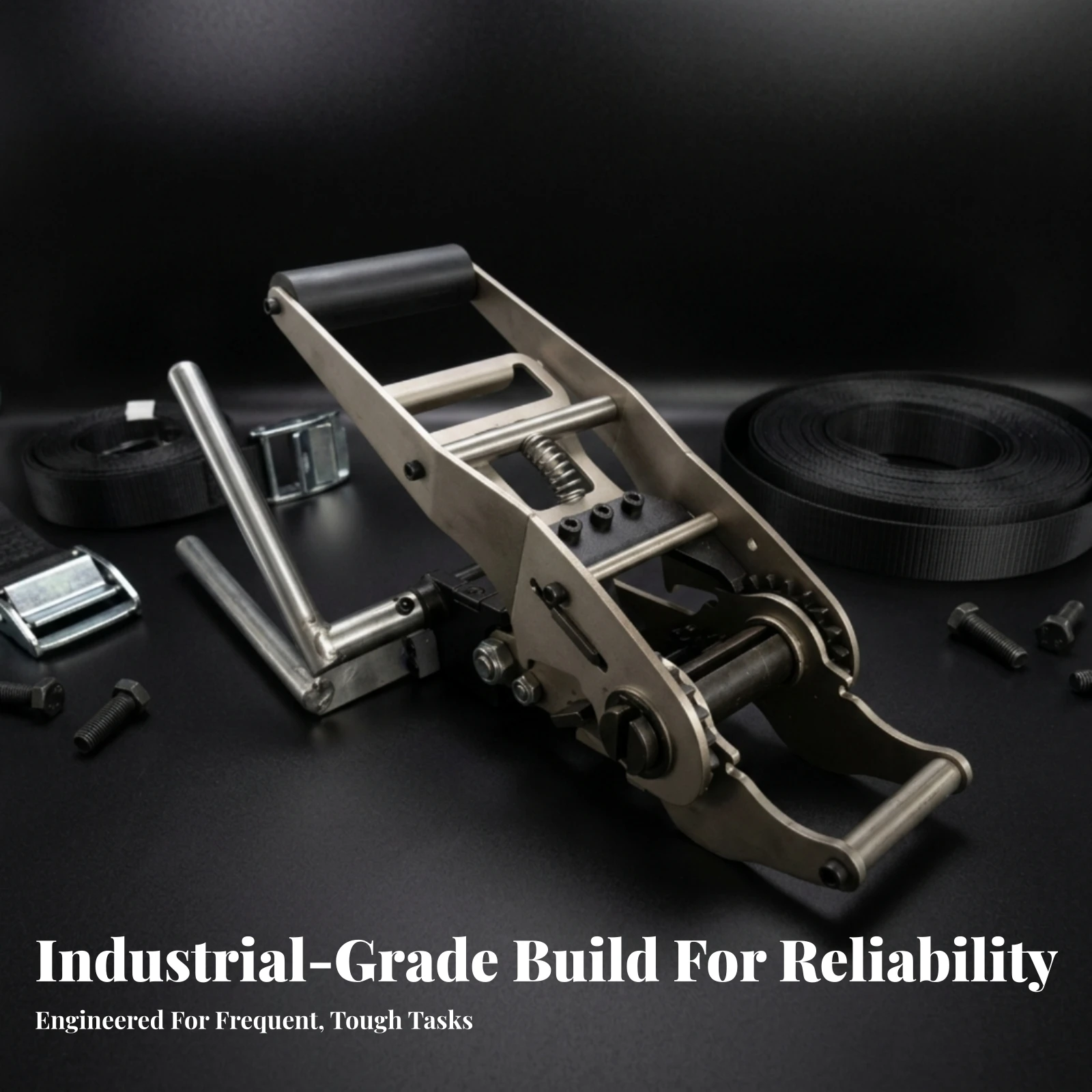 

Manual Strap Tensioning Tool Polyester Manual Strapping Tensioner Strap Tensioner Compact Packing Equipment 50 Mm for Bundling