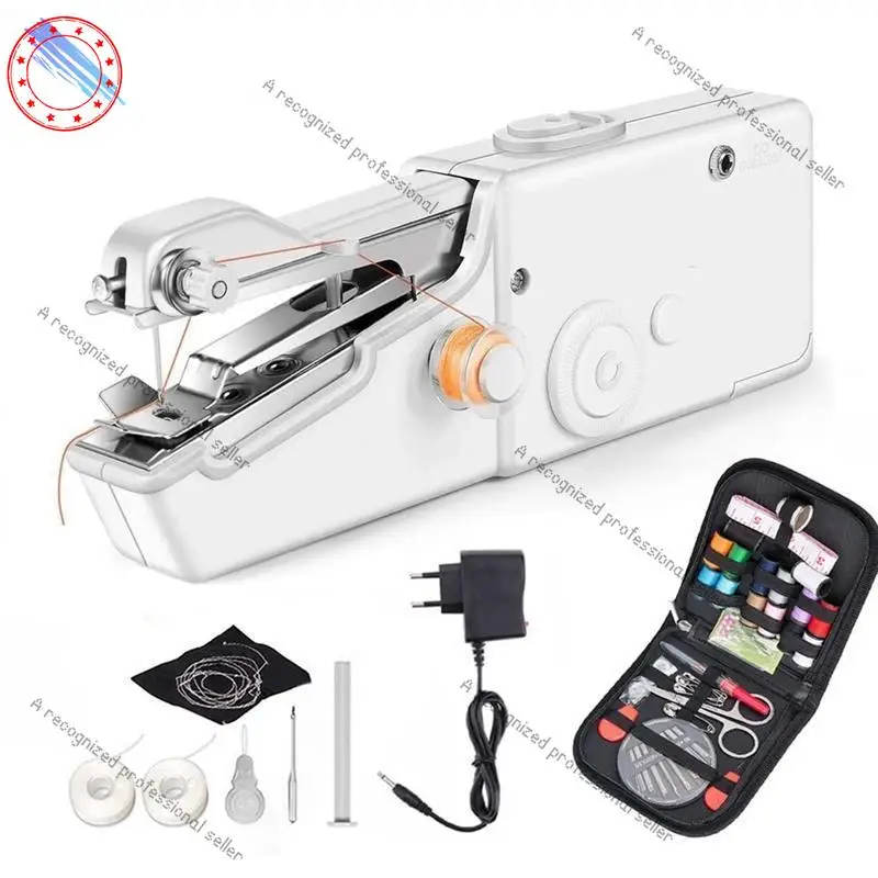

Hand Held Electric MINI Sewing Machine Household Stitch Clot