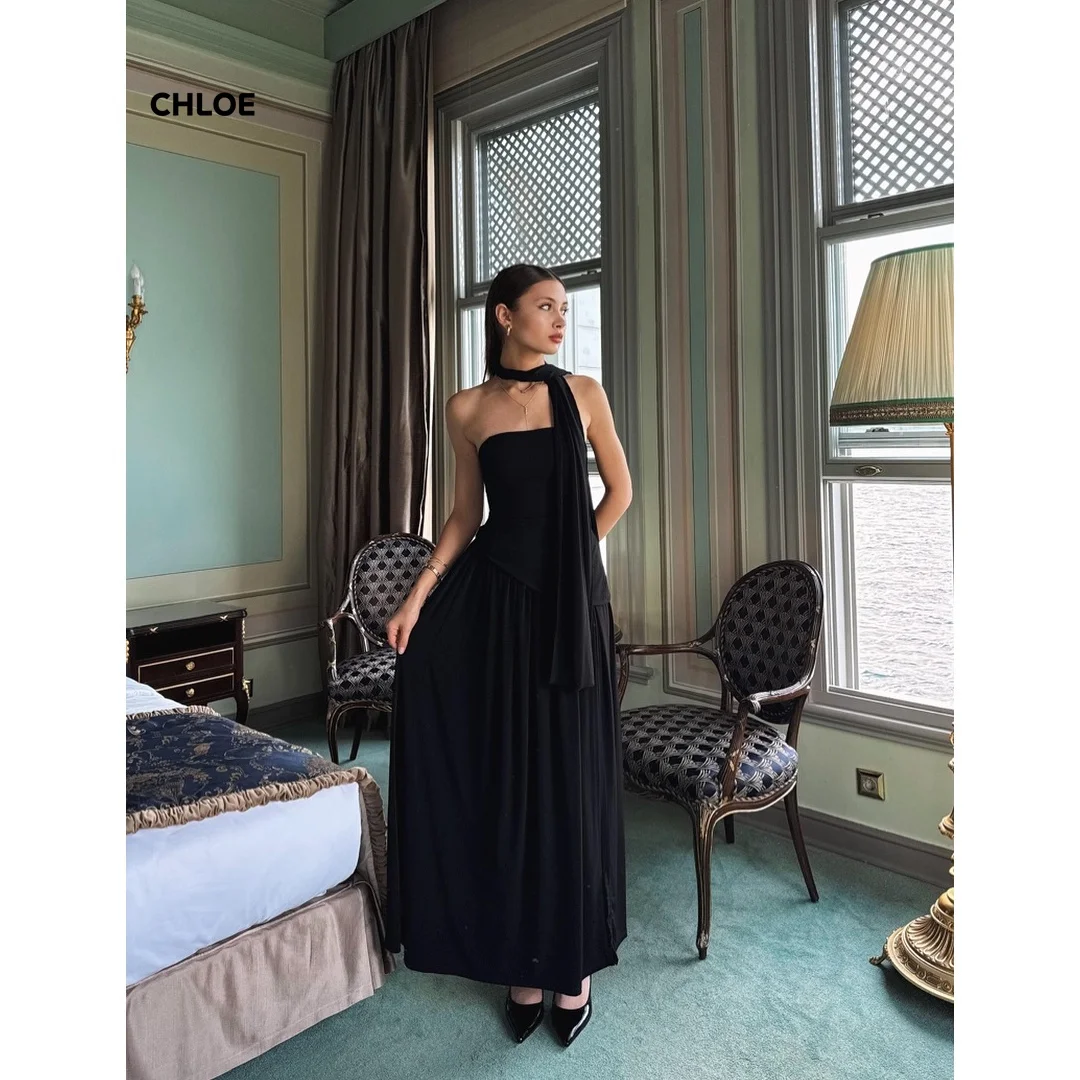 Off-shoulder Dresses 2025 Luxury Evening Dresses for Special Occasions Custom Made Line A Shawl Elegant Gowns Gala Dress Prom