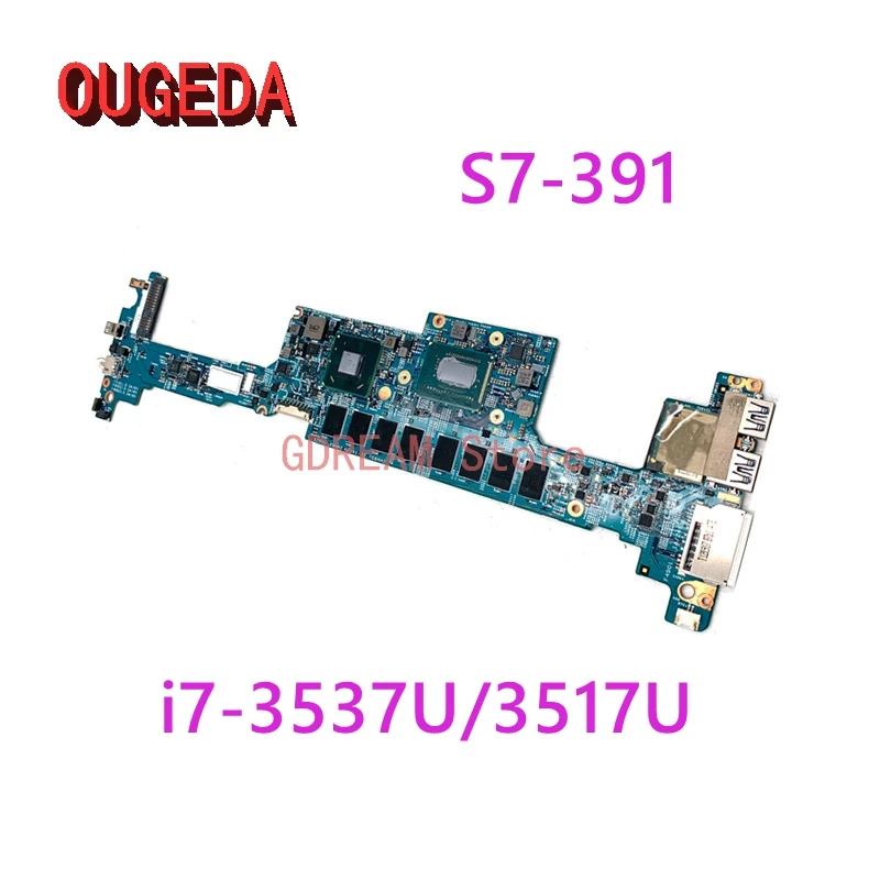 

OUGEDA NBM3E11004 NBM3E11002 12223-1 48,4we05. 011 для ACER Aspire S7-391 i7-3537U материнская плата для ноутбука с/3517U CPU 4 Гб RAM