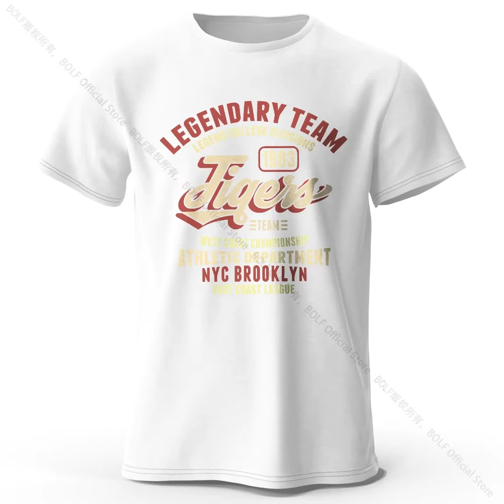 

Футболка из 100% хлопка с минималистичным принтом силуэта тигра, дышащая, с круглым вырезом и короткими рукавами, для мужчин и женщин