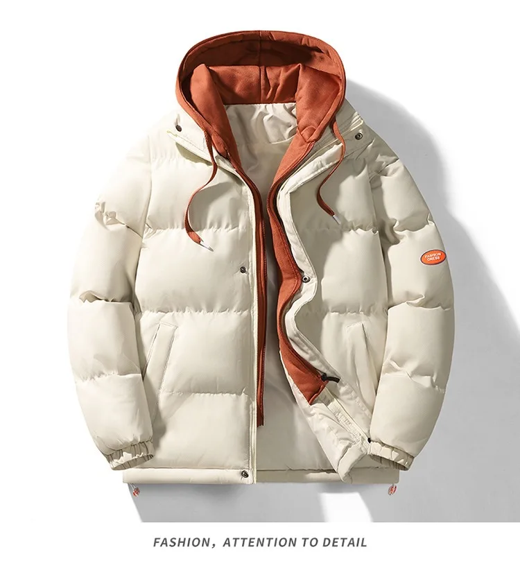 

Winter Fishing Jacket Cycling Thick Windbreaker Fashions Hooded Thermal Fishing Clothes Men Casual Outdoor Wear Fishing Coats