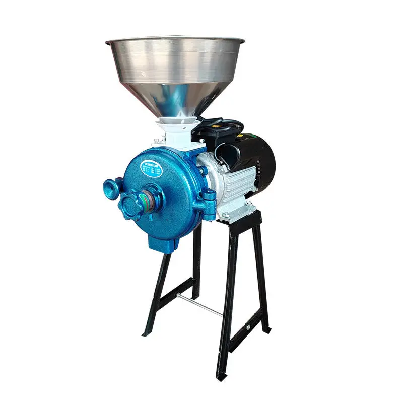 Wet And Dry Mini Flour Mills Wheat Milling Machine Dual Power Options 110V/220V Or Diesel Powered Grain Flour Mill