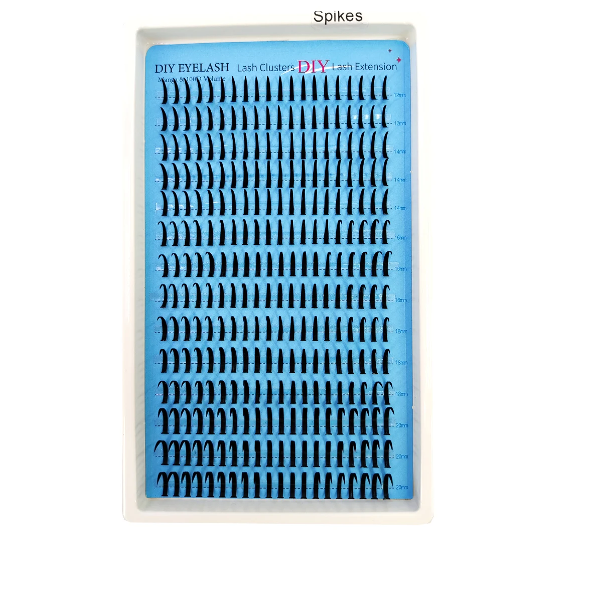 Новые 80D 100D ресницы группа манга накладные кукольные глаза натуральные 3D заостренные толстые искусственные норки Фото №3