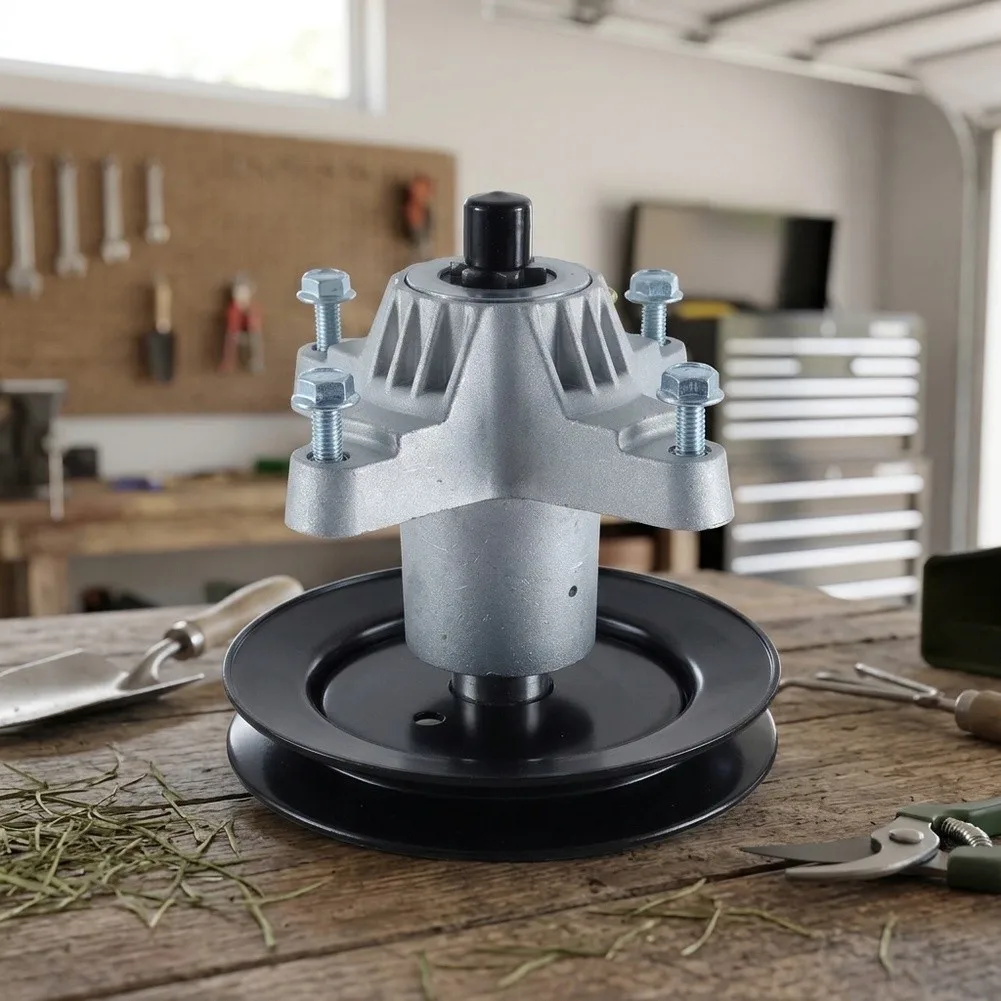 For Lawn Mowing Spindle Replacement Seamless Spindle Integration Mower Spindle Mower Drive Shaft Robust Metal Construction