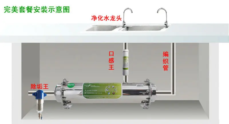 1000-5000L/H الفولاذ المقاوم للصدأ لتنقية المياه الإسكان في الهواء الطلق المنزلية كله نظام تنقية المياه مياه الشرب