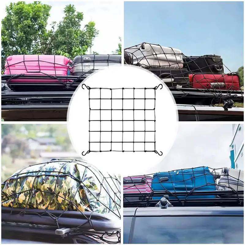 Grow Tent Lattice Netting Trellis Netting Scrog Net With 4 Hooks Gardening Horticulture Heavy-Duty Plant Net For Cucumber Tomato