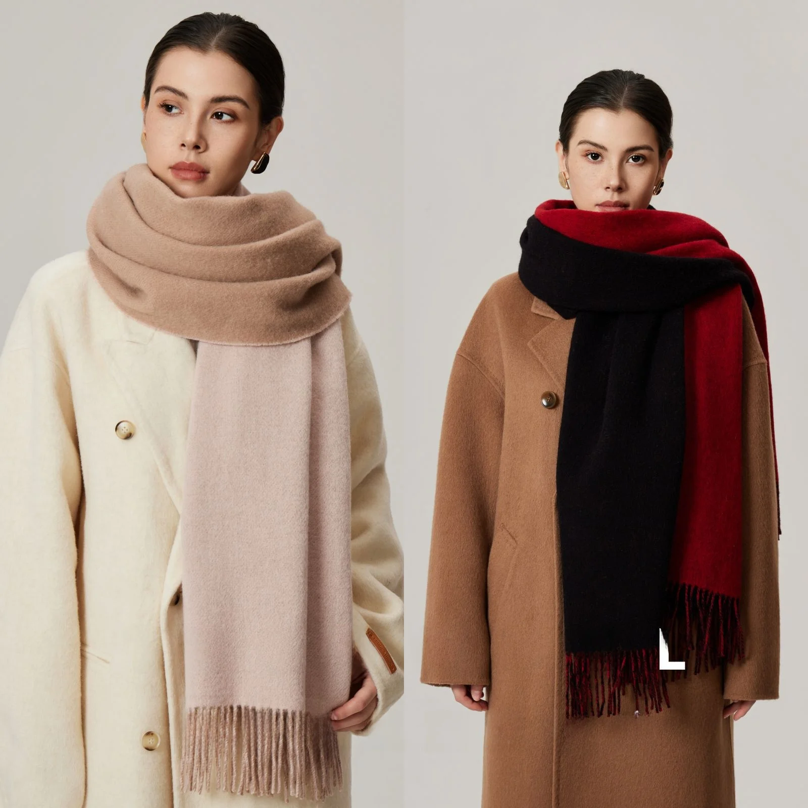 Echarpe-en-laine-double-face-bicolore-pour-femme-echarpe-d'hiver-epaisse-chale-cadeau-d'anniversaire-pour-maman