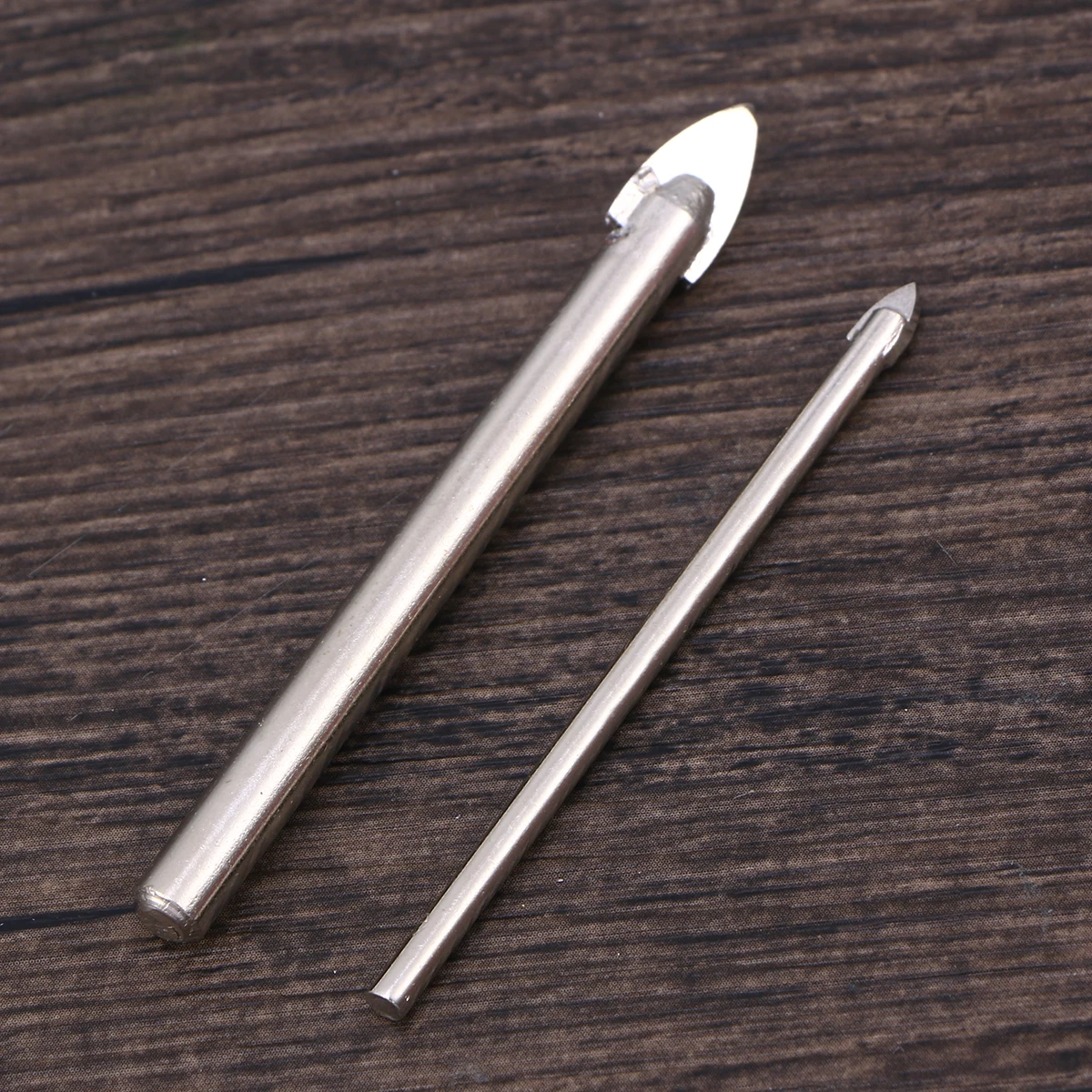 

5pcs Ceramic Tile Glass Bit Set Alloy Reinforced Rust Resistant Sharpened Edges For Electric Drill Compatible Triangle