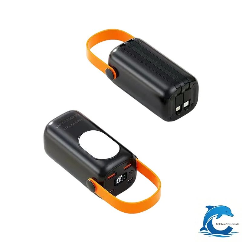 Suitable for the new model with built-in four wire LED digital display, portable large capacity outdoor power bank