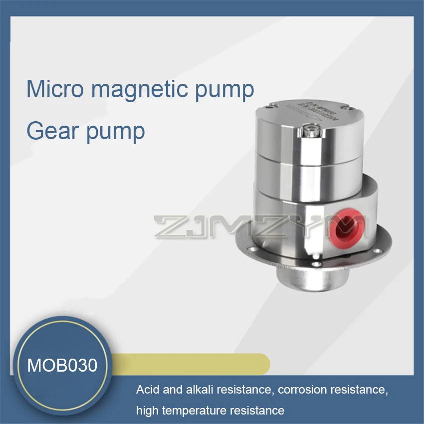 Micro Magnetic Pump MPB030 Pump Head 3L Stainless Steel Gear Pump Miniature Gear Pump  Gear oil pump G1/8 Internal Thread 0.9ml