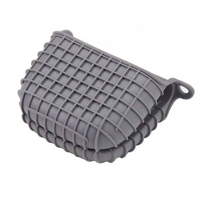 2Piece Silicone Pot Handle Covers Non-Slip Thickened Anti-Scald Hand Clips Kitchen Cookware Heat Resistant Grip Protector