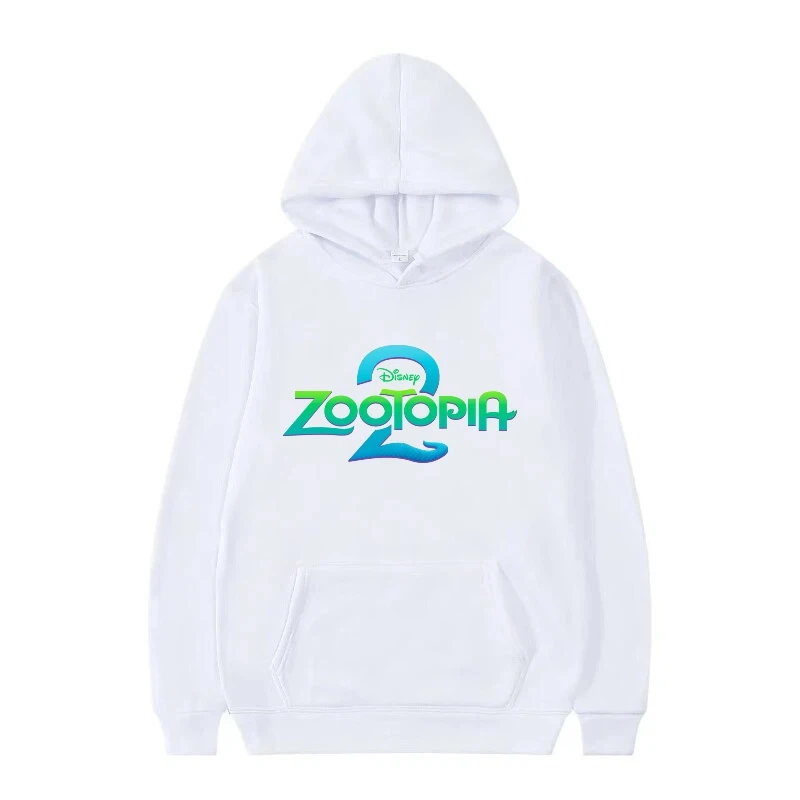 ديزني Zootopia Kawaii نمط امرأة الخريف الصوف موضة فضفاضة البلوز بسيط الرجال الربيع كسول تنوعا خمر Y2k هوديس