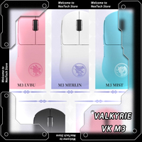 VALKYRIE VK M3 PAW3950 Wireless Mouse 8000Hz Polling Rate Tri Mode Mice Gaming Mouse Lightweight Mice Gamer PC Accessory Custom