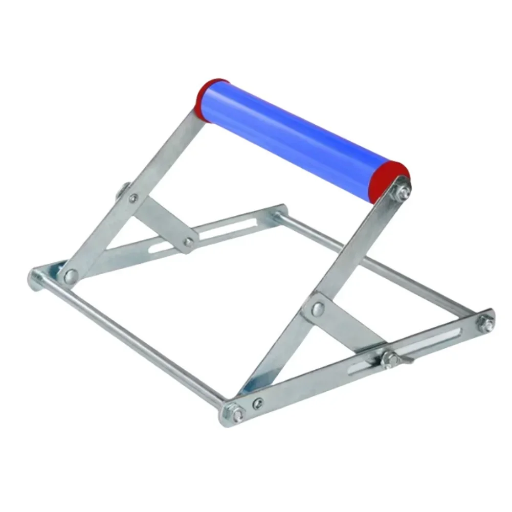Cutting Machine Support Frame With Foldable And Adjustable Height Features 55 135mm Metal Frame For Multiple Cutting Needs