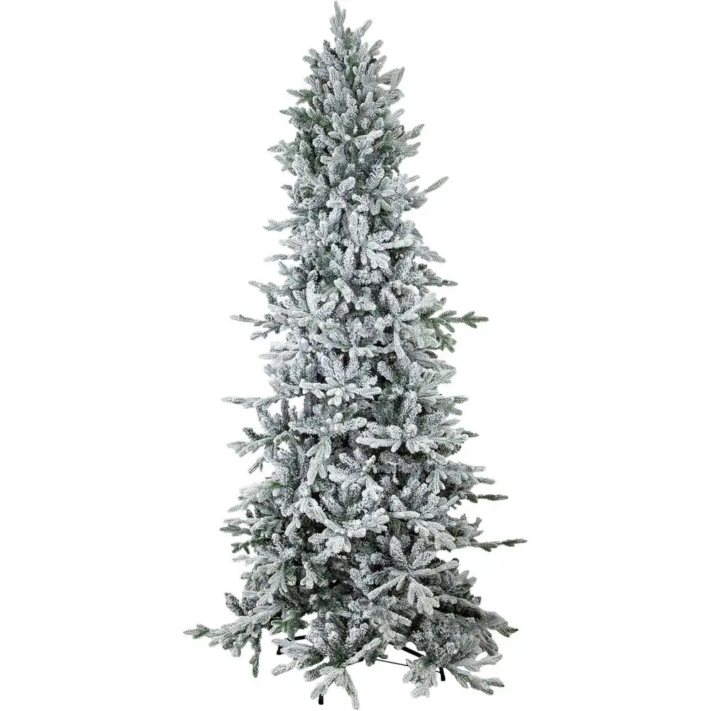 

Elegant & Sleek Unlit Hinged Branch Christmas Tree with Adjustable Metal Stand