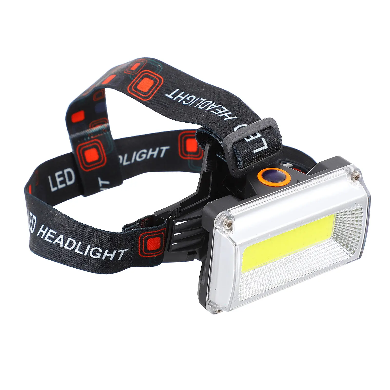 

1Pcs Rechargeable LED Headlamp Lightweight Outdoor Portable Head Light USB Charging Multi-Function Lamp Adjustable Brightness