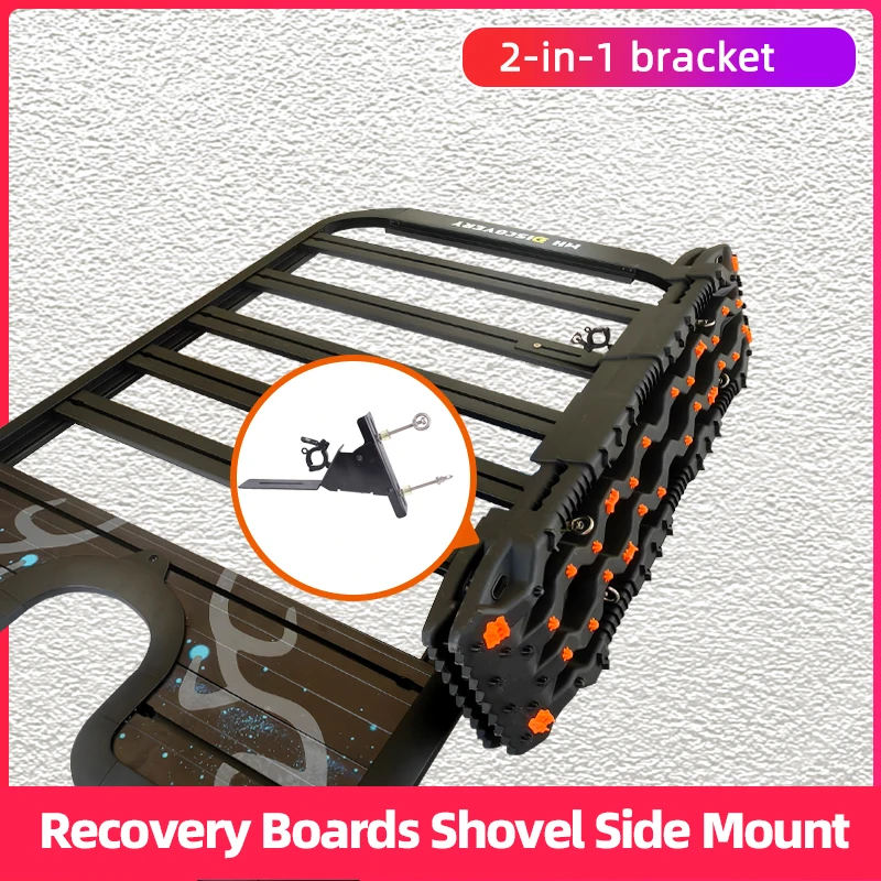 Vehicle Recovery Board Side Mounts Traction Boards Mounting Kit Rescue Sand Board  Platform Shovel Bracket Retrofit Accessories