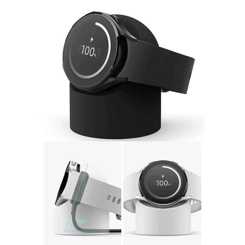 Suitable for electronic watch charging bracket base, smart watch charging bracket, desktop watch silicone base,