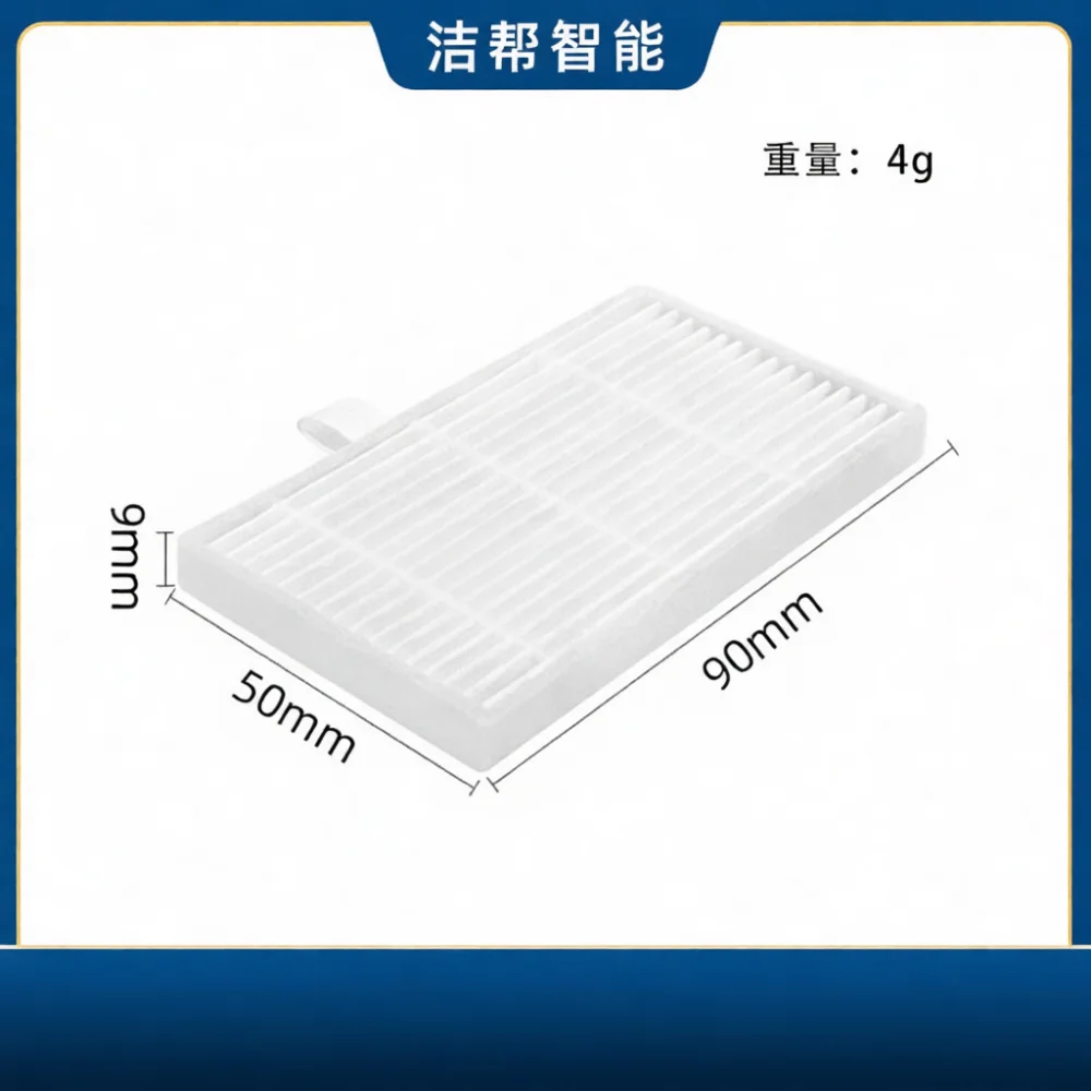 For Conga 2299 2499 Robot Vacuum Accessories Consumables Kit Roller Brush Side Sweeper Cloth Filter Dust Storage Bag Parts