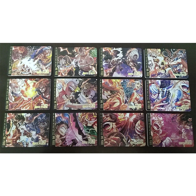 Cartas de Anime One Piece SSR UR DP SHR, Conjunto de Cartas de Coleção Zoro Luffy Nami Robin, Presentes de Natal e Aniversário, Brinquedos Infantis