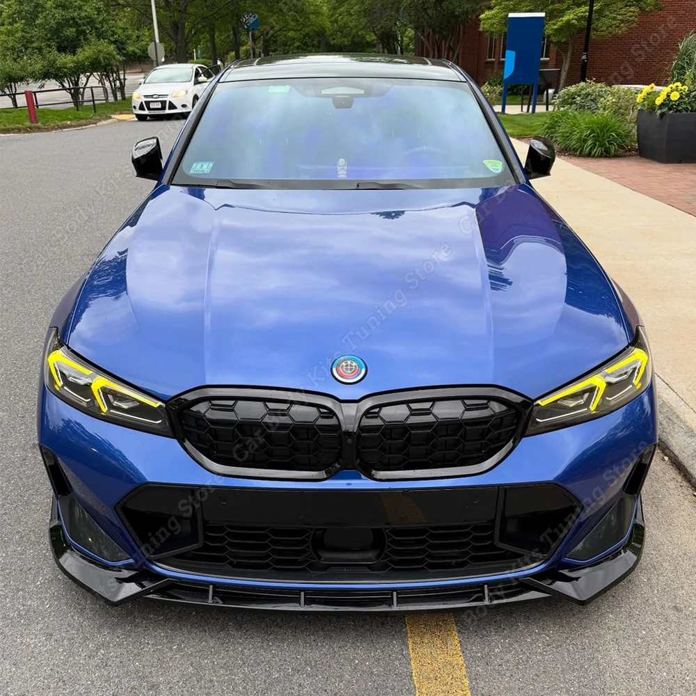 

Передний бампер автомобиля, сплиттер, спойлер, комплекты кузова, тюнинг для BMW 3 серии G20 G21 LCI M-Sport 320i 325i 330i 320d M340i 2022-2024