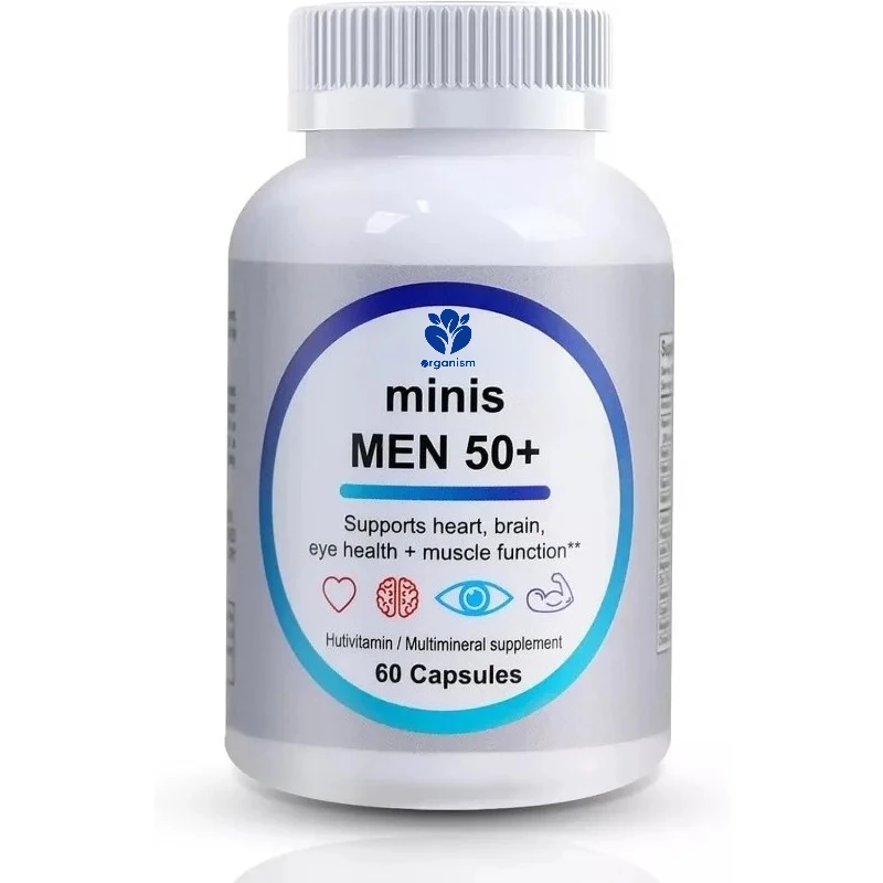 Zinc containing multi vitamin and multi mineral composite supplements provide overall health support | 60 capsules