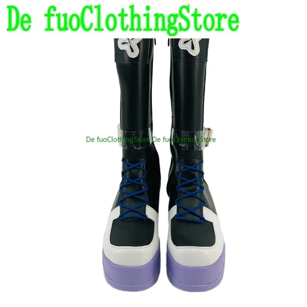 

Defuo Arknights Mizuki Cosplay Shoes Anime Convention Performance Boots Anime Game Role-playing Shoes And Boots Halloween Party
