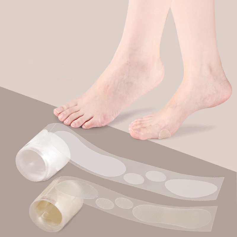 Anti-wear Foot Patches Sample Women Men Invisible Gel Heel Protector Foot Care Adhesive Patch Stickers Cushion Foot Care Tool