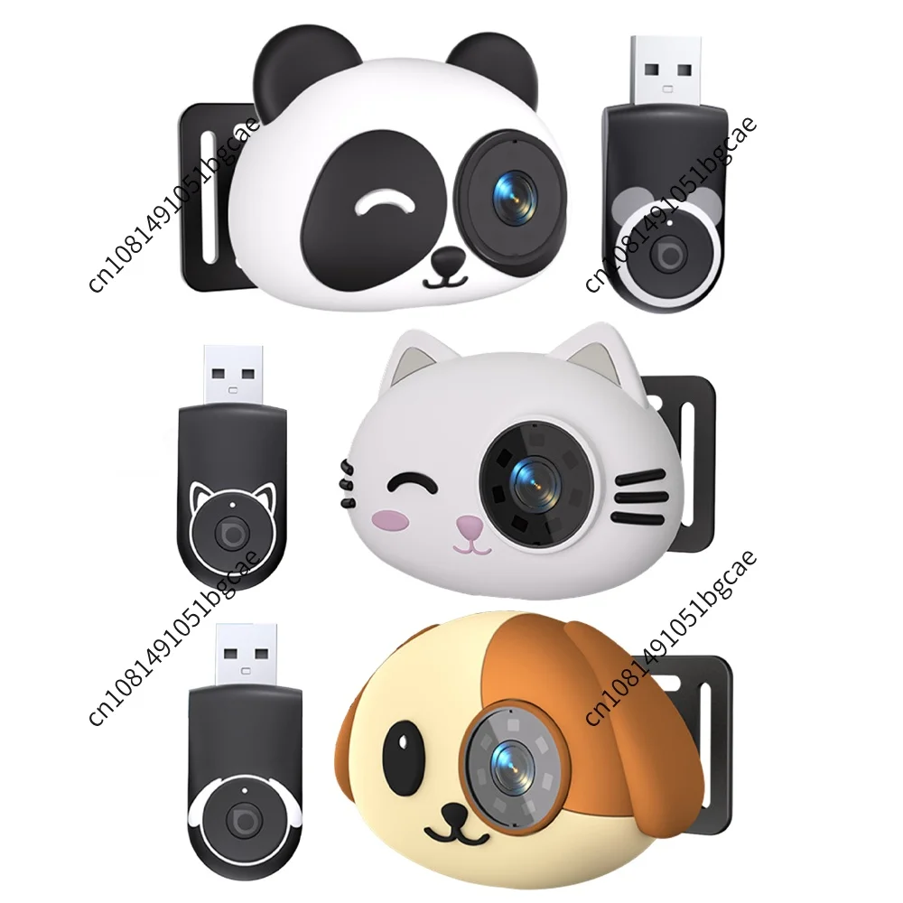 No-Glow Night View Car Camera 150 Wide Angle Wireless Rearview Carplay Adapter Cameras 360 Rotatable for Outdoor Travel