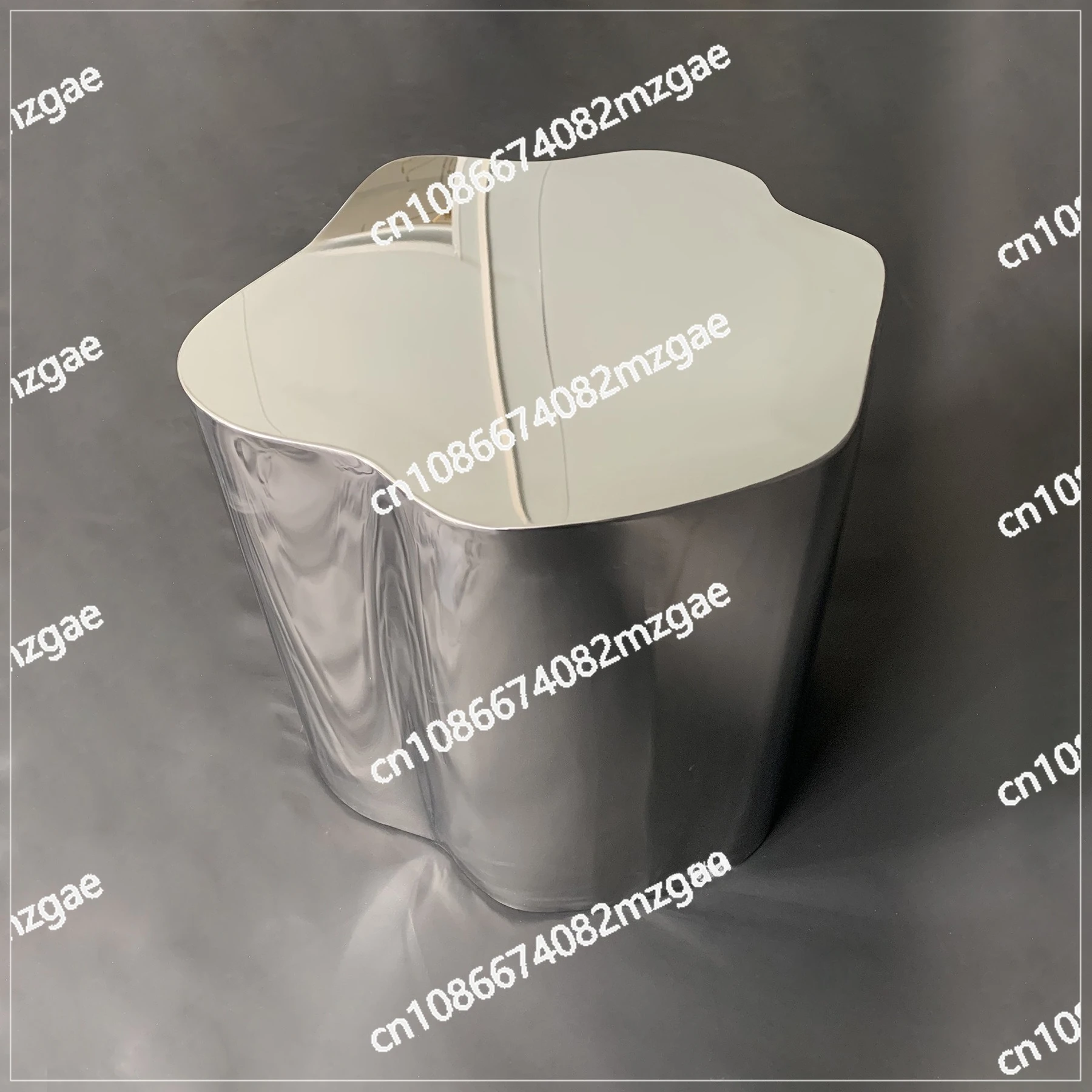 

Modern sofa combination coffee table simple stainless steel living room table