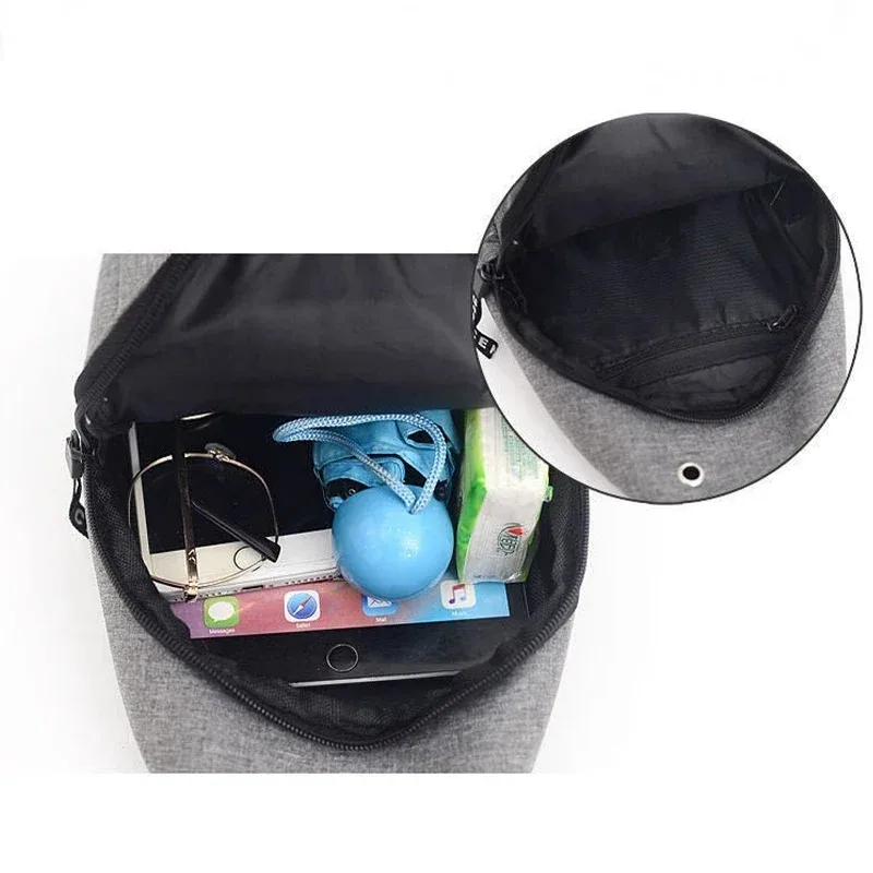 Wasserdichte Gürtel tasche für Männer mit großer Kapazität, verstellbarer Riemen für Outdoor-Aktivitäten, Laufen, Wandern, Fahrrad-Hüft tasche – Detail 6