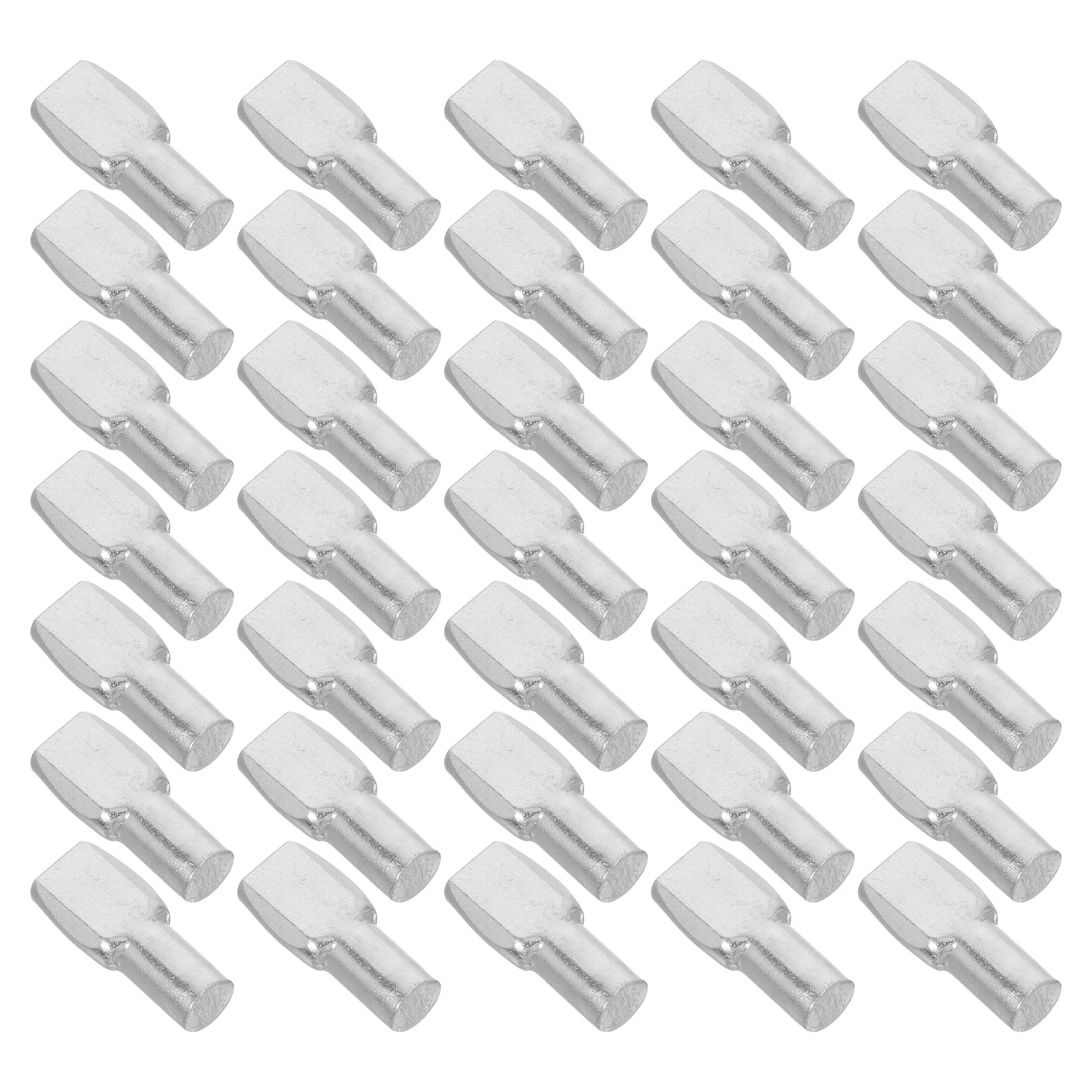 

100Pcs Anti-Slip Glass Furniture Shelf Support Pegs Durable Shelf Bracket Pins for Kitchen Wardrobes Cupboards Book Shelves