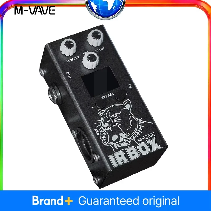 M-VAVE IR صندوق دواسة الكابينة دفعة الاستجابة خزائن المتكلم محاكاة الغيتار باس تأثيرات دواسة 32 الإعدادات المسبقة 9-قطعة EQ وحدات #1