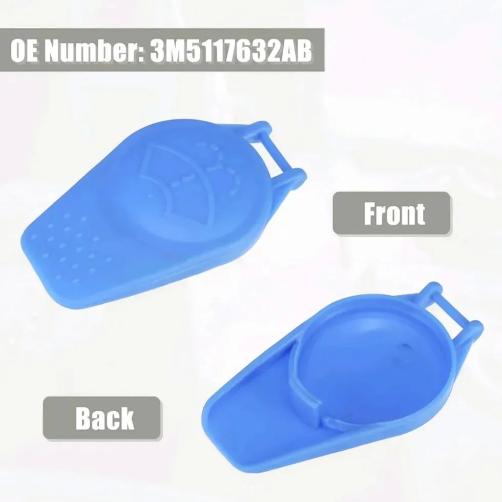 1Pc Car Wiper Reservoir Bottle Lid Cover Car Windscreen Washer Bottle Cap for Ford Focus C-Max Kuga Mondeo 4 S-Max Galaxy WA6