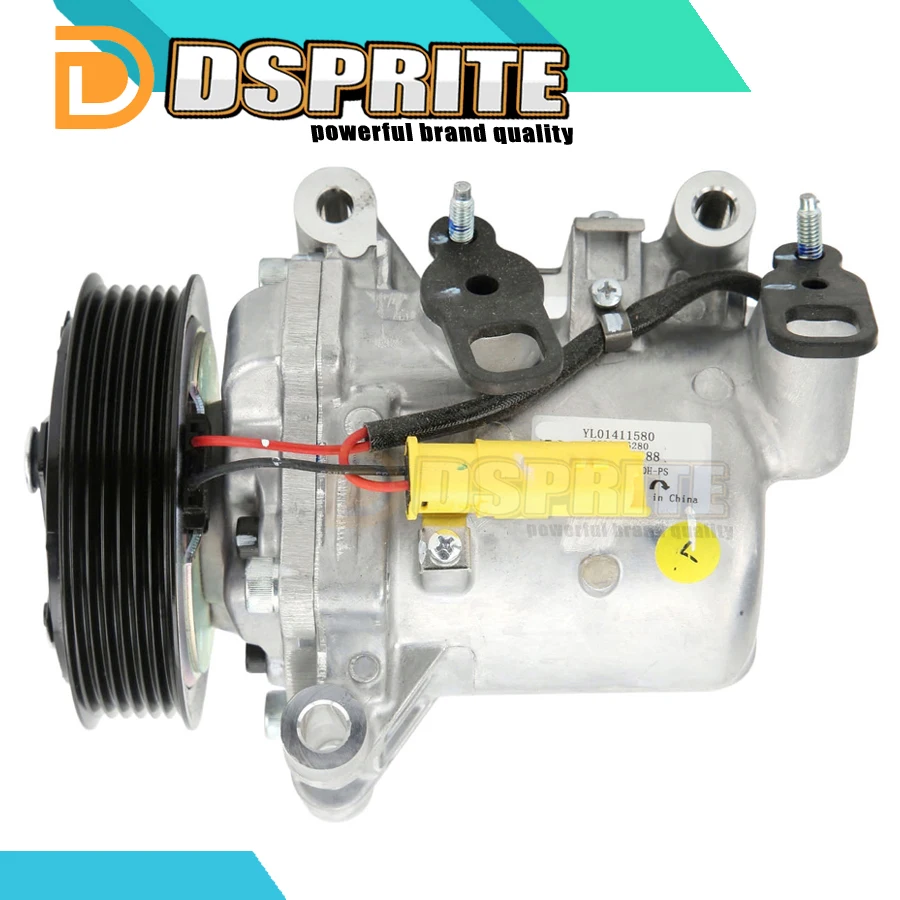 AIR Condition AC compressor for citroen C-Elysee Peugeot 301 1.6L 2012 2013 2014 2015 9806599380 9676011680 JSR11T602078 3966364