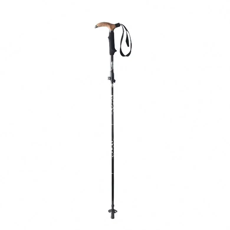 

Best Trekking Ski pole Walking Stick Adjustable Telescopic Hiking Alpenstock Climbing Skii