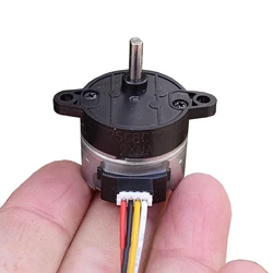 Nidec Mini 25MM Gear Stepper Motor Micro 2-Phase 4-Wire Gear Stepping Motor Precision Full Metal Gearbox DIY Robot Valve