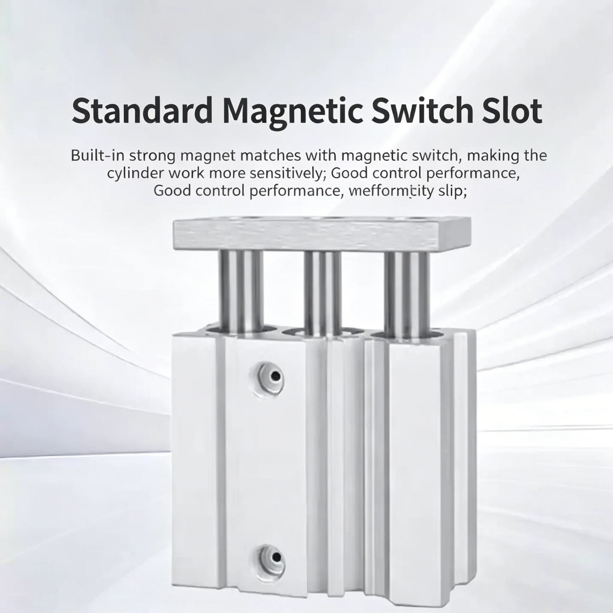 MGQM Compact Guide Cylinder BORE 12 16 20 25 32 40 50 63 Stroke 10 20 25 30 40 50 75 100 125 150 200 250 300