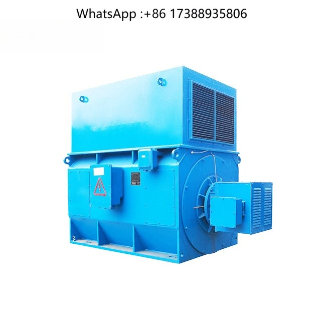 Direct Sales 1500KW High Voltage Electric Motor Slip Ring Motor Medium Voltage Wound Rotor Motor