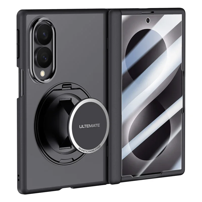 Magnetyczne etui zintegrowane z folią ochronną i podstawką, odporne na wstrząsy, do Samsunga Z Fold 8 z osłoną ochronną na zawias z Magsafe. — zdjęcie produktu 6